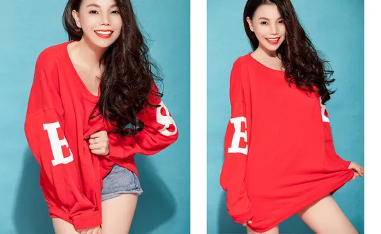 Trà Ngọc Hằng nhí nhảnh với style mùa đông của gái Hàn