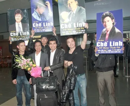 Chế Linh về Hà Nội chuẩn bị cho liveshow