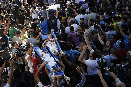 Máu và nước mắt ở Shajaiyah, Gaza
