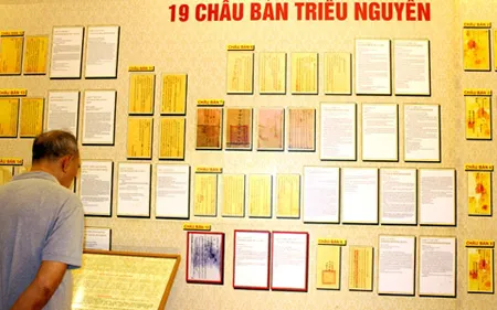 Trình hồ sơ Châu bản triều Nguyễn lên UNESCO