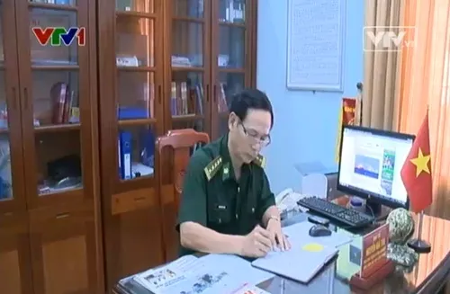 Đại tá Nguyễn Hòa Văn - nhà báo mang quân hàm xanh với tình yêu biển đảo