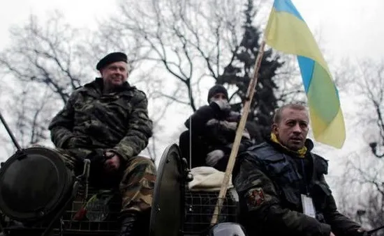 Lực lượng vũ trang Ukraine tiến vào Crimea