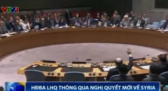 Hội đồng Bảo an LHQ thông qua Nghị quyết mới về Syria 