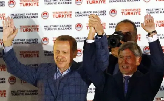 Thủ tướng Erdogan đắc cử Tổng thống Thổ Nhĩ Kỳ