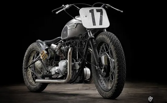Triumph T120 bobber – Đứa con lai hoàn hảo