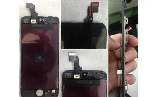 Rò rỉ ảnh màn hình của iPhone 5S?