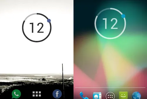 Những widget đồng hồ ấn tượng trên Android (P1)