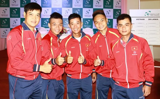 Play-off nhóm II Davis Cup: Minh Quân giúp Việt Nam dẫn trước Sri Lanka