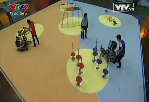 VCK Robocon 2014: Lộ diện 16 đội lọt vào vòng đấu loại trực tiếp