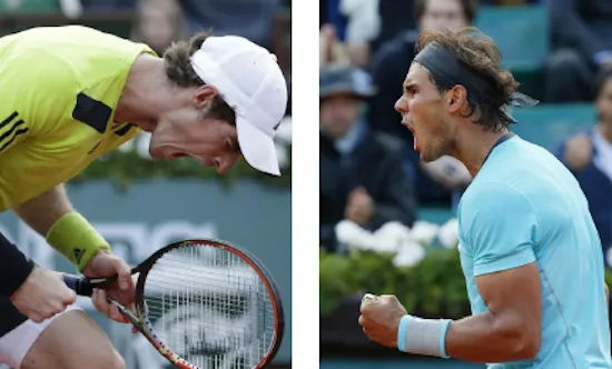 Bán kết Roland Garros: Thắng áp đảo Murray, Nadal đụng Nole tại chung kết