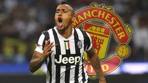 Chuyển nhượng sáng 02/08: Vidal sẽ được trao áo số 7 huyền thoại tại Man Utd