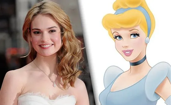 Hình ảnh tuyệt đẹp về giày thủy tinh được Disney hé lộ