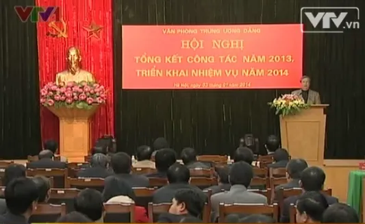 Văn phòng Trung ương Đảng triển khai nhiệm vụ 2014