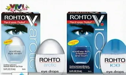 Mỹ thu hồi thuốc nhỏ mắt Rohto sản xuất tại Việt Nam    