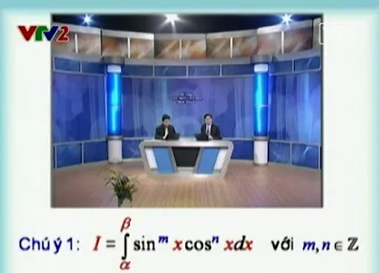 BTKT môn Toán: Tích phân lượng giác  (Phần 1)
