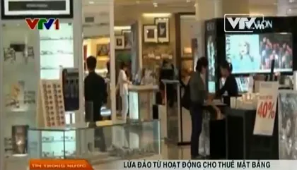 Trung tâm thương mại "hố nặng" khi cho thuê mặt bằng 