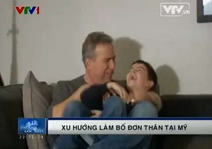 Nở rộ xu hướng làm bố đơn thân tại Mỹ