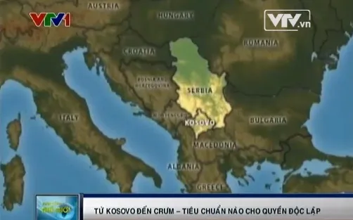Từ Kosovo đến Crimea – Tiêu chuẩn nào cho quyền độc lập?