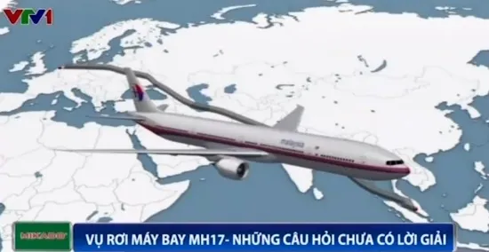 MH17 đã bay chệch khoảng 200km về phía Bắc