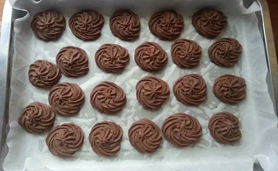 Thơm ngon bánh quy bơ cacao