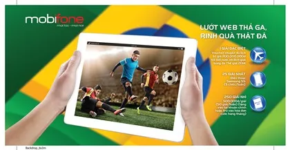 MobiFone "tung" khuyến mãi khủng mùa World Cup
