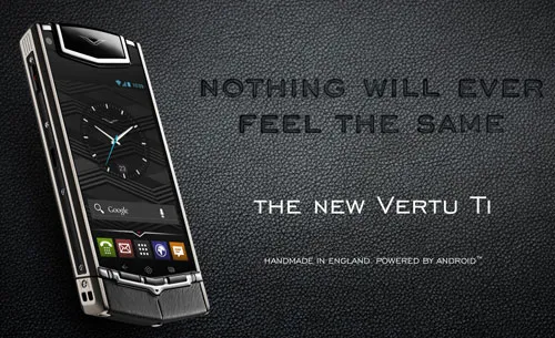 Chiêm ngưỡng smartphone Android đầu tiên của Vertu
