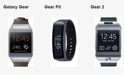 Gear Fit, Gear 2 và Gear: Thiết bị nào sẽ lên ngôi?