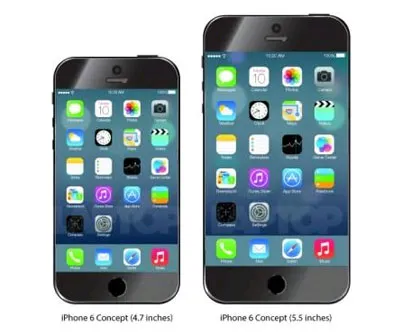 iPhone 5,5 inch sẽ có tốc độ nhanh hơn iPhone 4,7 inch