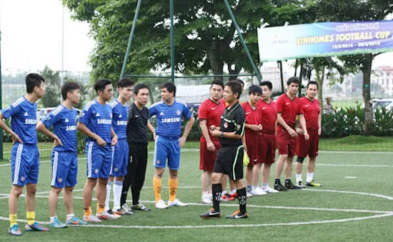 Sôi động giải bóng đá Vinhomes Football Cup 2014