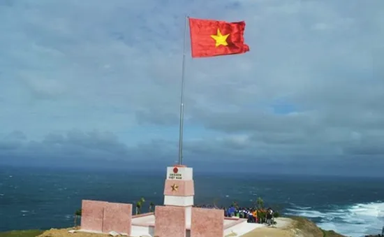 Khánh thành cột cờ Tổ quốc trên đảo Lý Sơn