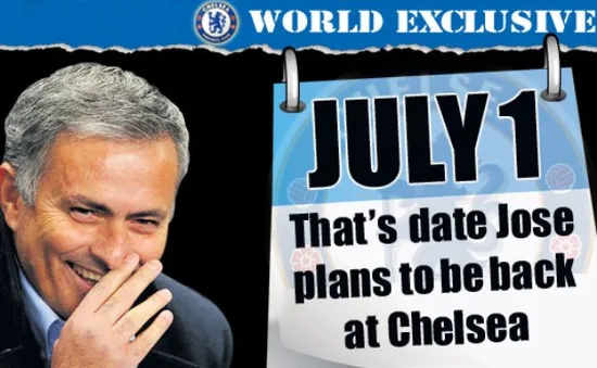 Jose Mourinho hoàn tất hợp đồng với Chelsea