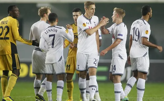 Europa League: Tottenham phô diễn sức mạnh