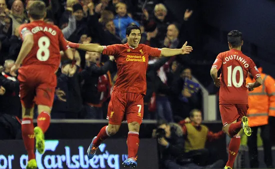 Liverpool 5-1 Norwich: Chiến thắng của Luis Suarez (VIDEO)