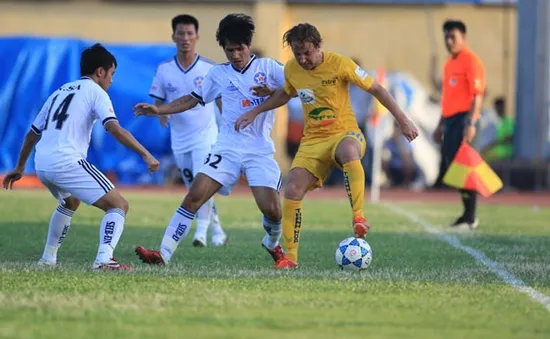 16h00, VTV6, Thanh Hoá - SHB.Đà Nẵng: Thử thách á quân 