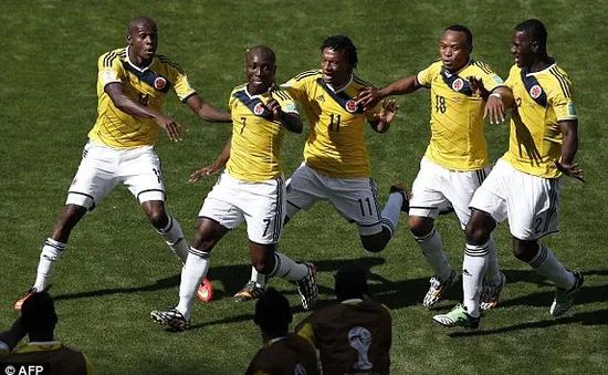 World Cup 2014, bảng C: Đại thắng Hy Lạp, Colombia chiếm ngôi đầu