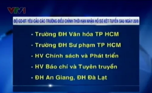 Nhiều trường ĐH, CĐ lách luật tuyển sinh