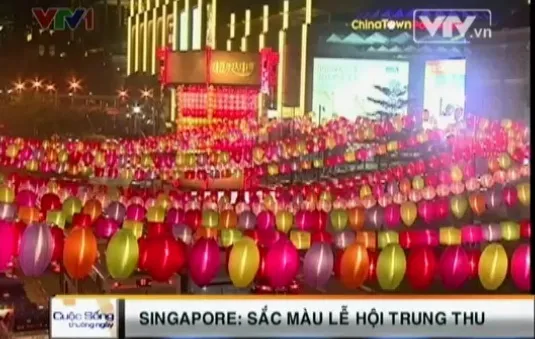 Rực rỡ sắc màu Lễ hội Trung thu tại Singapore
