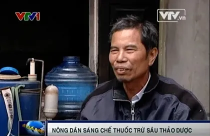 Người nông dân 30 năm nếm… thuốc trừ sâu thảo dược