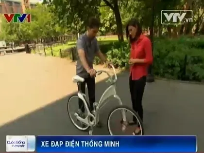 Xe đạp điện thông minh nặng 15kg