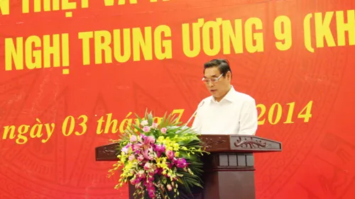 Hội nghị toàn quốc quán triệt và triển khai Nghị quyết Trung ương 9 khóa XI 