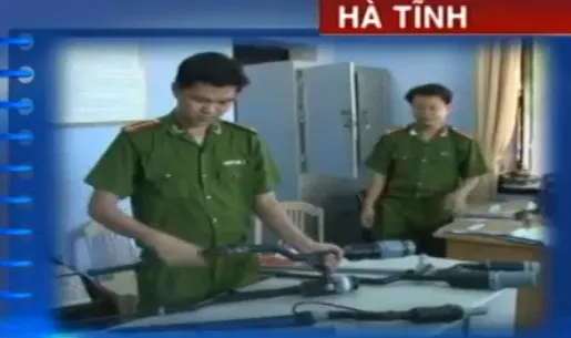 Lo ngại súng hơi cồn tự chế tại Hà Tĩnh gây sát thương cao
