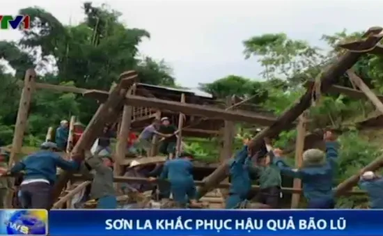 Sơn La khẩn trương khắc phục hậu quả bão lũ