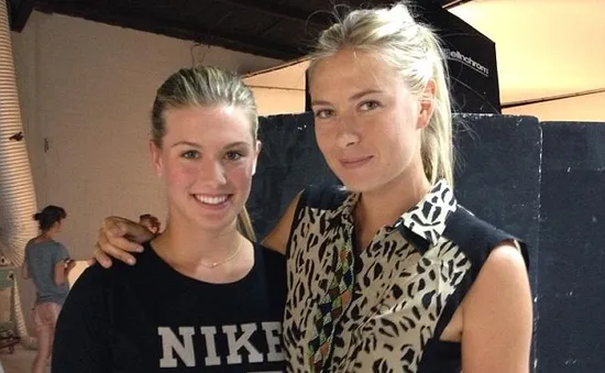 Eugenie Bouchard – sao nữ tài sắc vẹn toàn đọ dáng cùng Sharapova