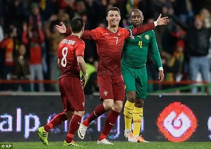 Ronaldo trở thành cầu thủ ghi nhiều bàn nhất lịch sử bóng đá Bồ Đào Nha