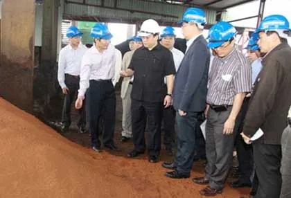 Triển khai dự án sản xuất thép từ bùn đỏ 
