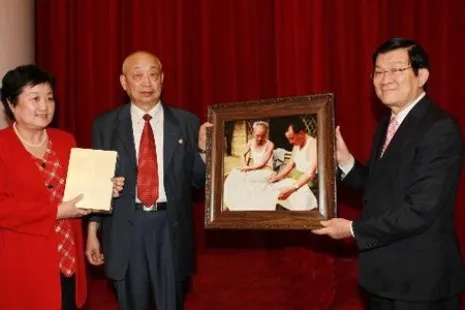 Chủ tịch nước Trương Tấn Sang tiếp những người bạn Trung Quốc    