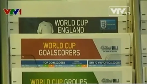 “Nóng” cá cược trực tuyến World Cup tại Anh
