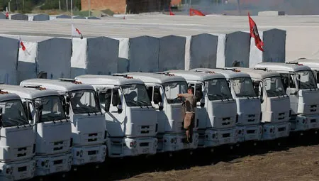 Nga, Ukraine chấp nhận để đoàn xe cứu trợ qua biên giới