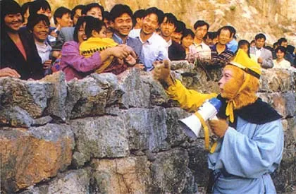 Những hình ảnh "độc" trên phim trường "Tây du ký"