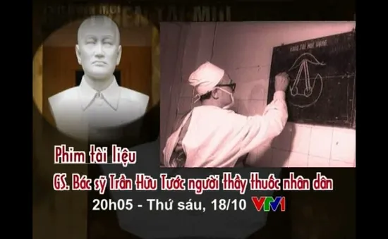 20h05, 18/10, VTV1: PTL GS. Bác sỹ Trần Hữu Tước 